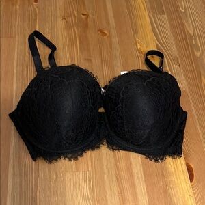 Elegant Black Lace Bra